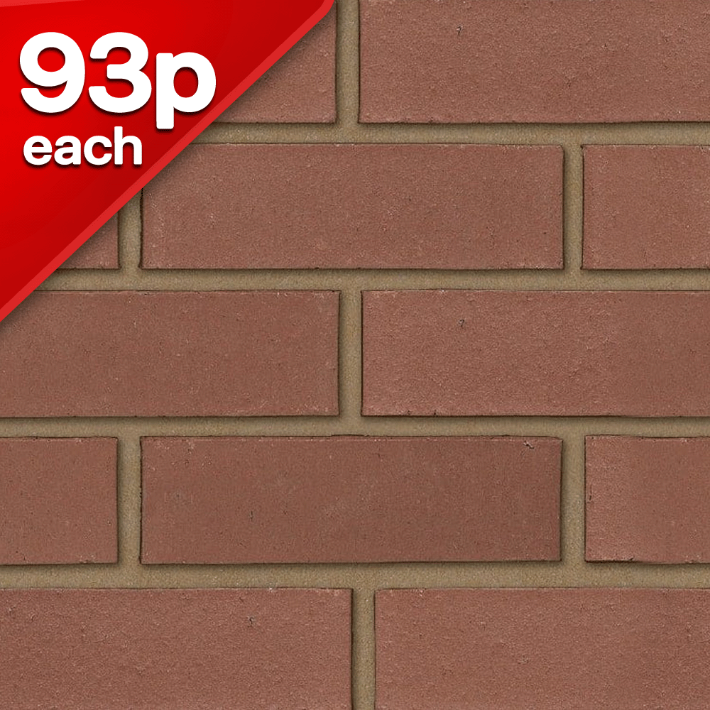 Aldridge Smooth Red Facing Brick Pack of 316