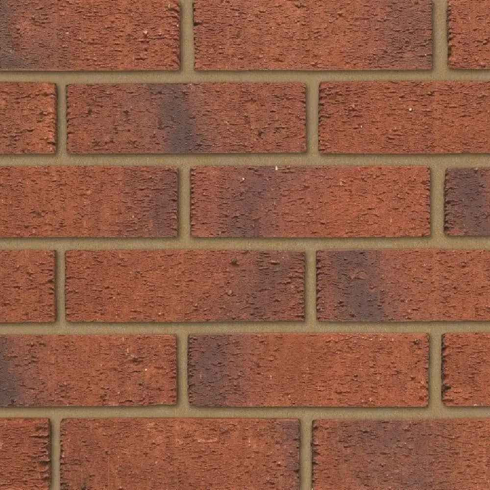 Anglian Red Multi Rustic Facing Brick Pack of 500