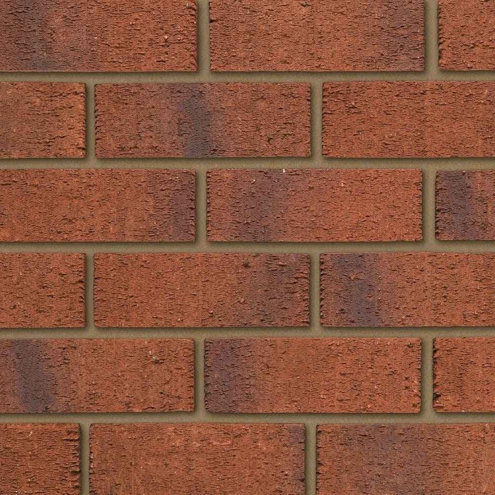 Anglian Red Multi Rustic 73mm Facing Brick Pack of 332
