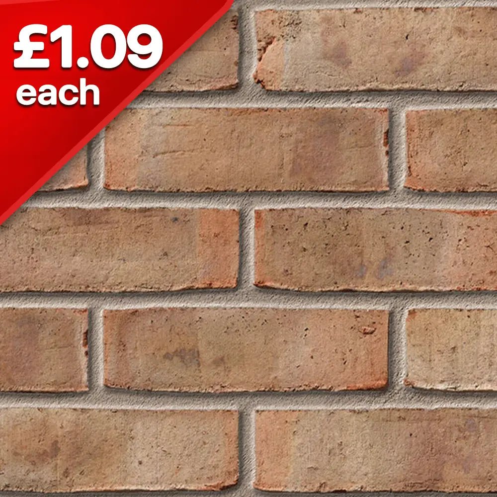Birtley Olde English Buff Facing Brick Pack of 392 10000770