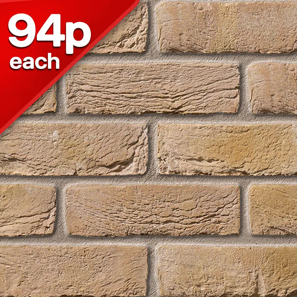 Bradgate Multi Cream Facing Brick Pack of 430 10000780