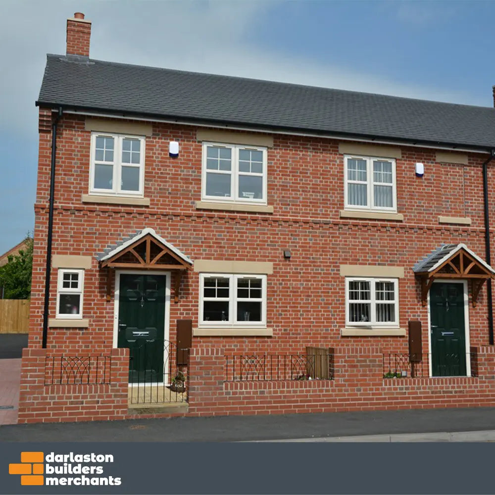 Calderstone Claret Facing Brick Pack of 500 10000797