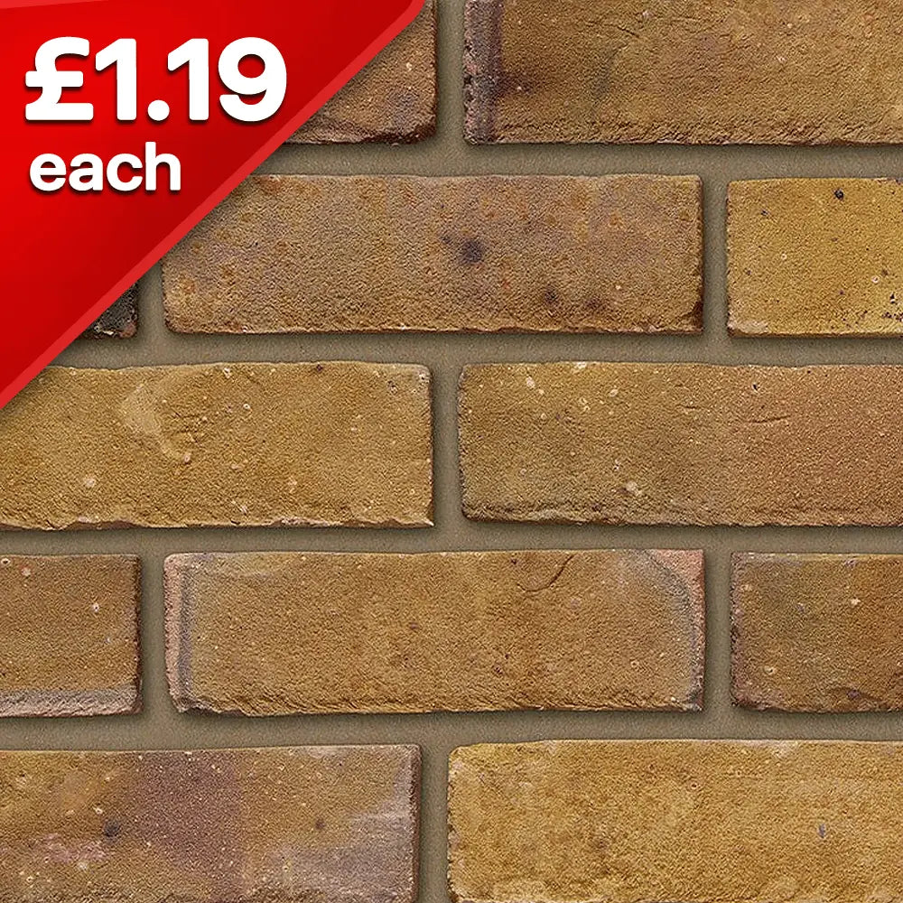 Funton Second Hard Stock Facing Brick Pack of 500 10000819