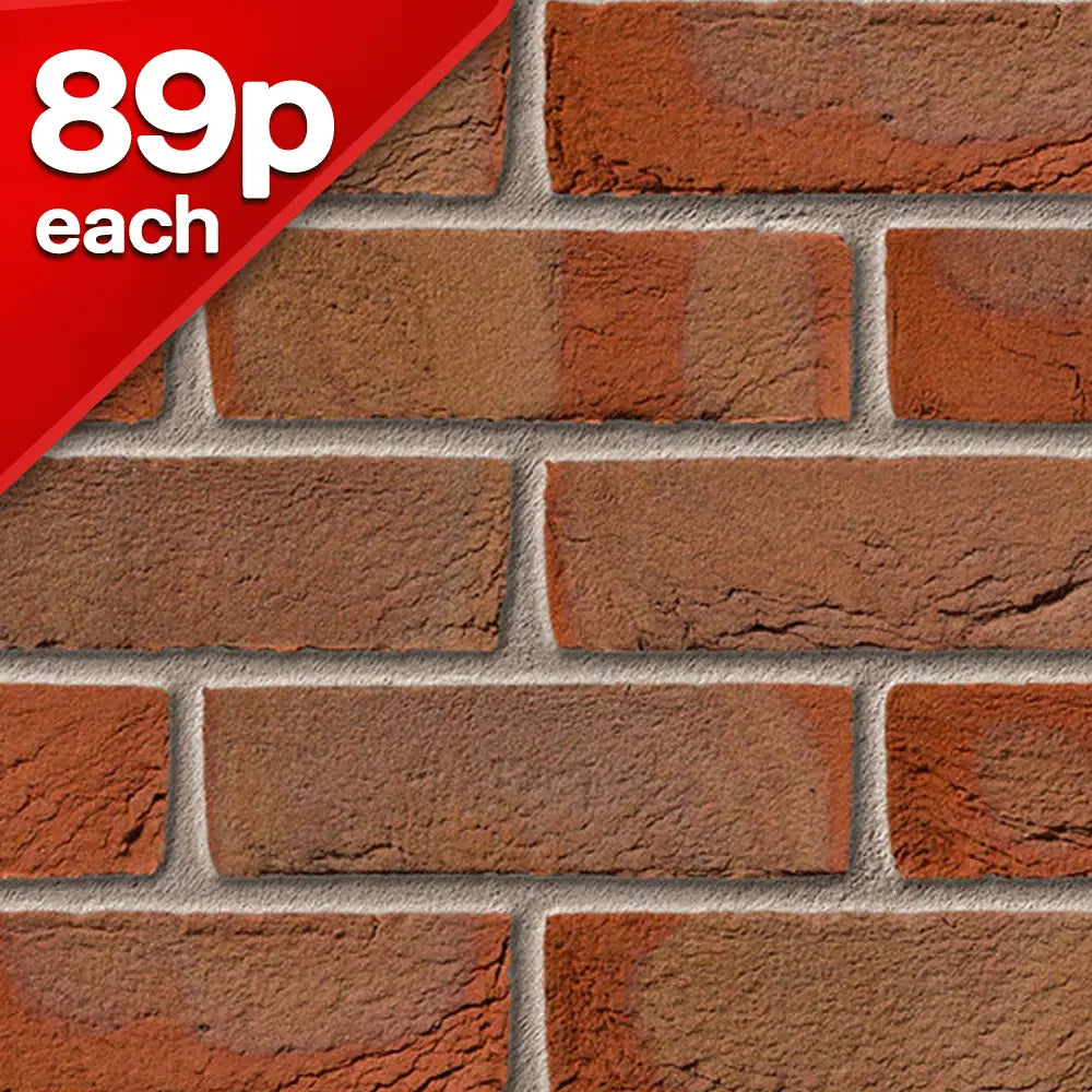 Grosvenor Autumn Flame Facing Brick Pack of 430 10000823