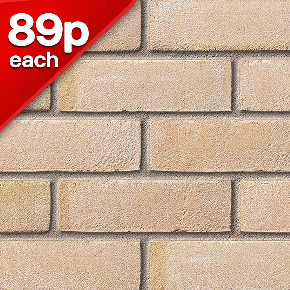 Leicester Multi Cream Stock Facing Brick Pack of 430 10000844