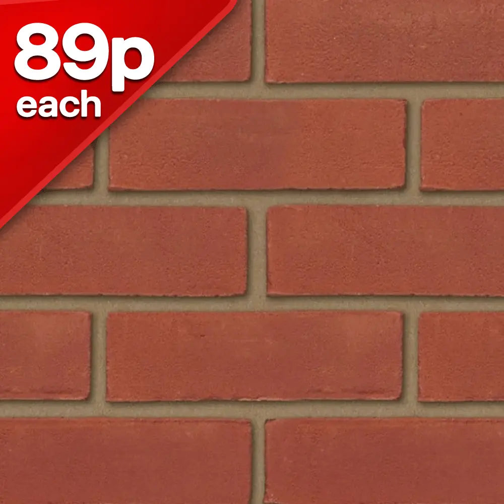 Leicester Red Stock Facing Brick Pack of 500 10000847