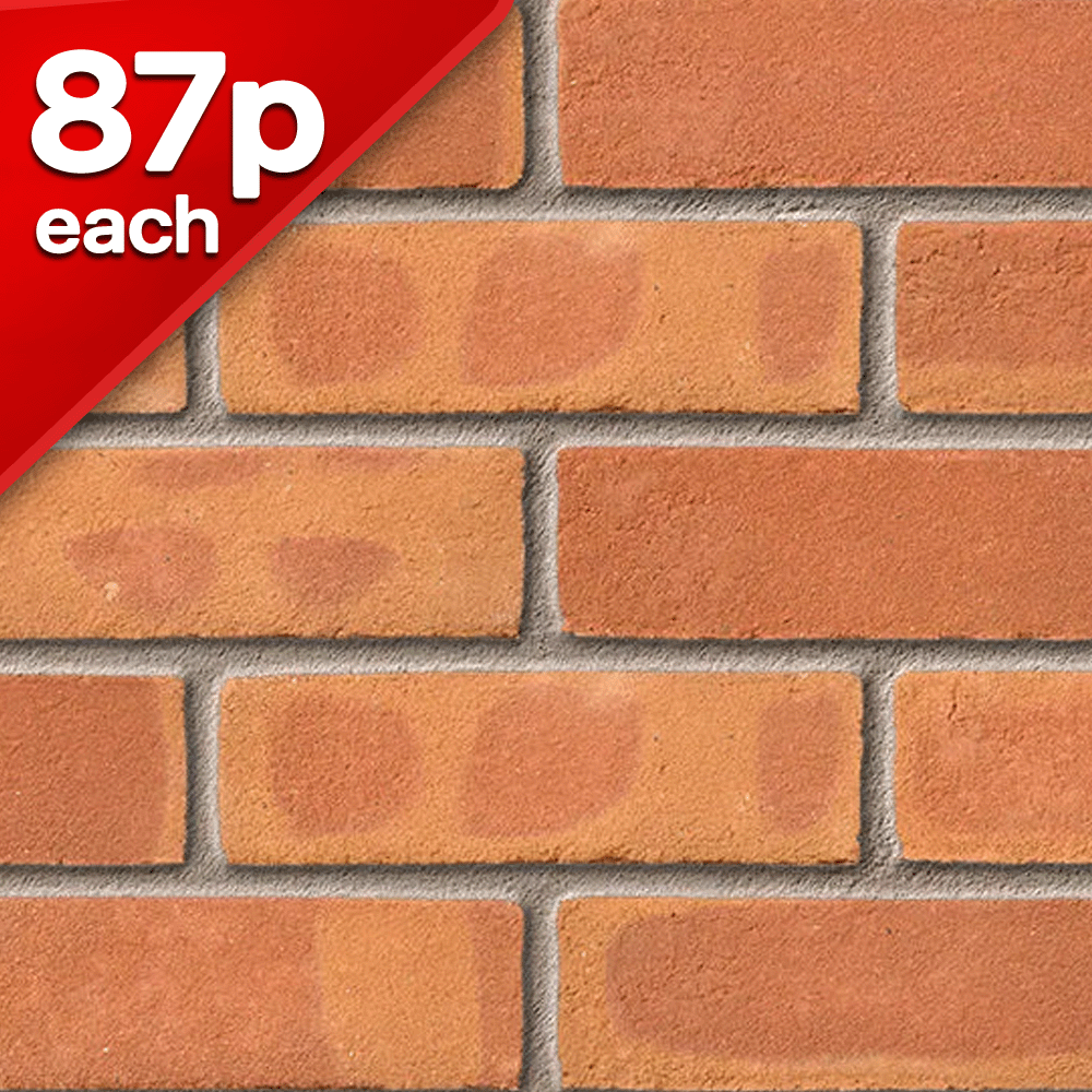 Mellow Ashridge Stock Facing Brick Pack of 500