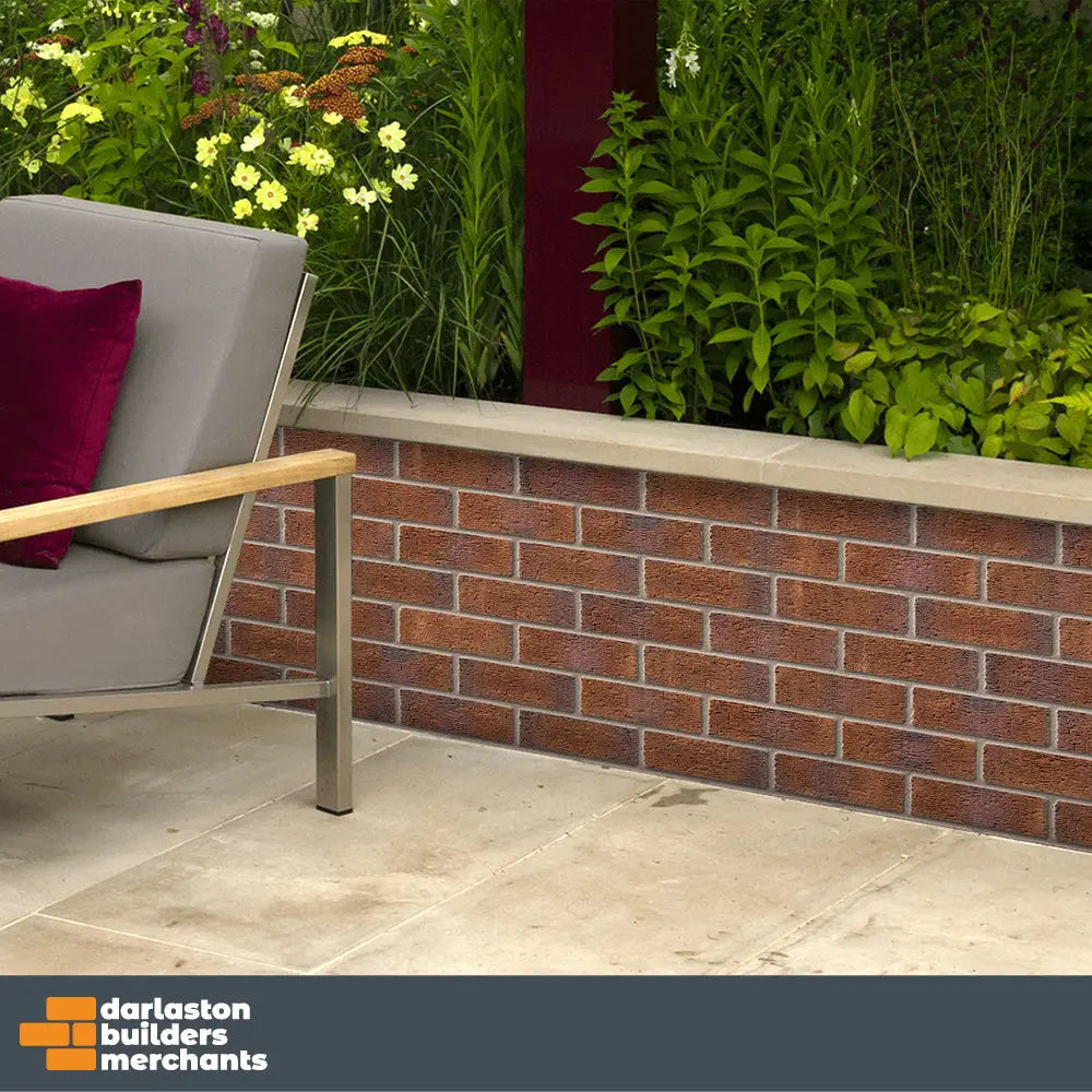 New Burntwood Red Rustic Facing Brick Pack of 500 10000871