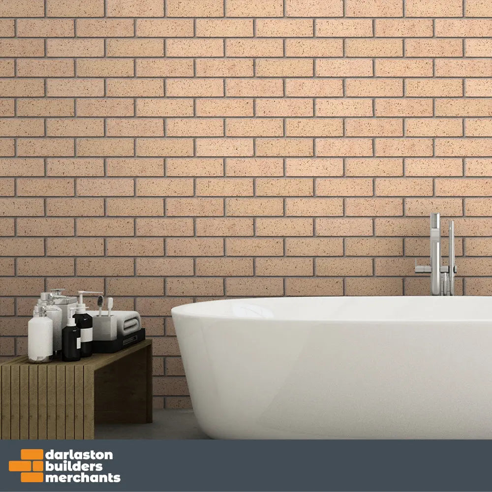 Oatmeal Textured Facing Brick Pack of 500 10000878