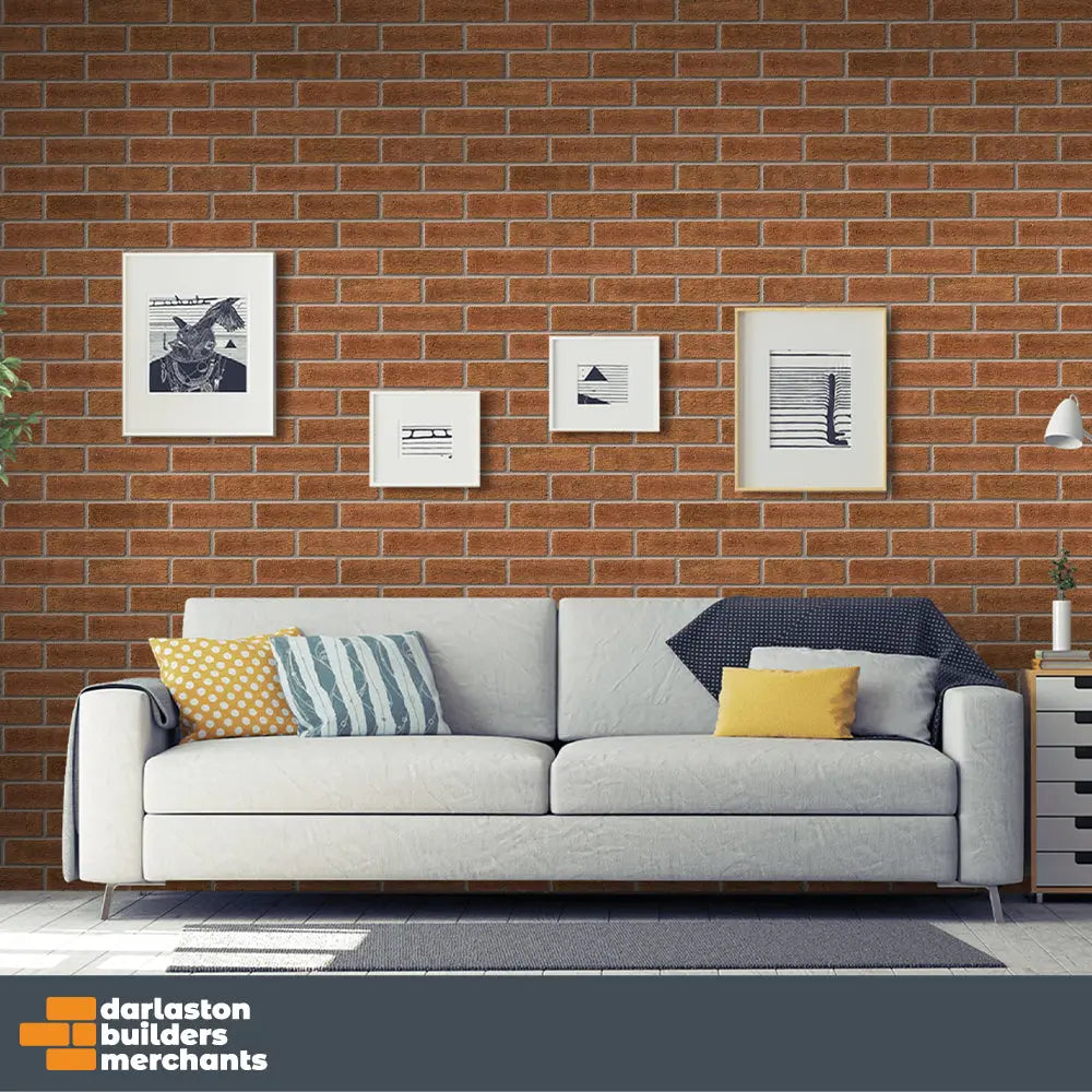 Staffordshire Multi Rustic Facing Brick Pack of 500 10000898