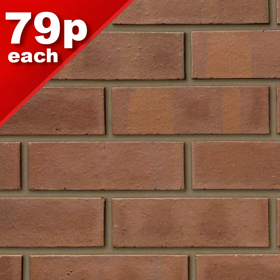 Staffordshire Smooth Facing Brick Pack of 316