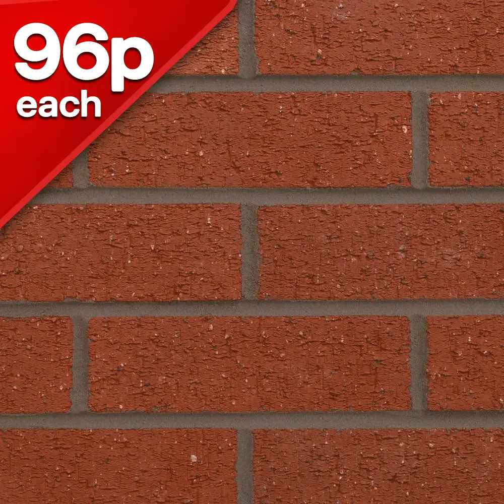 County Red Rustic Facing Brick Pack of 504