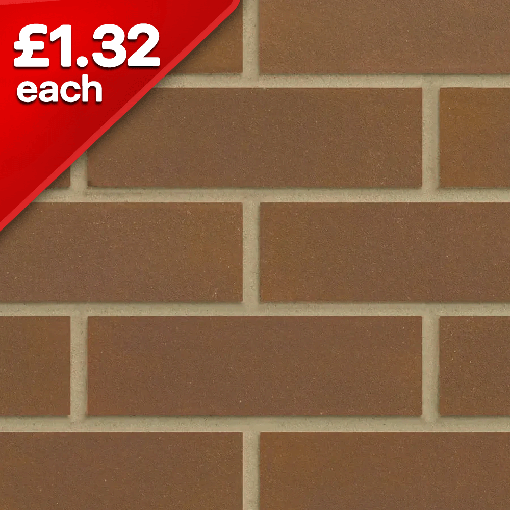 Farmhouse Brown 73mm Facing Brick Pack of 464