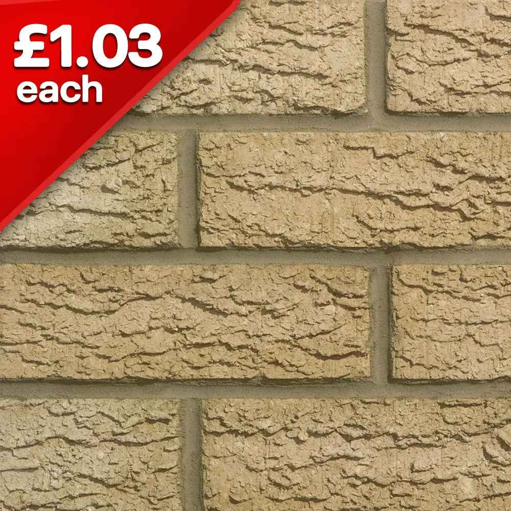 Golden Multiruf Facing Brick Pack of 500