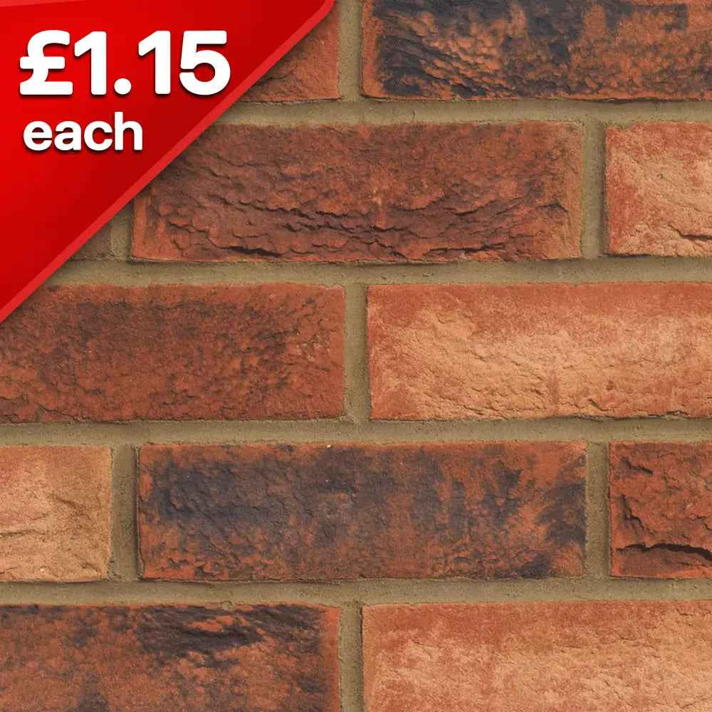 Hampton Rural Blend Facing Brick Pack of 495