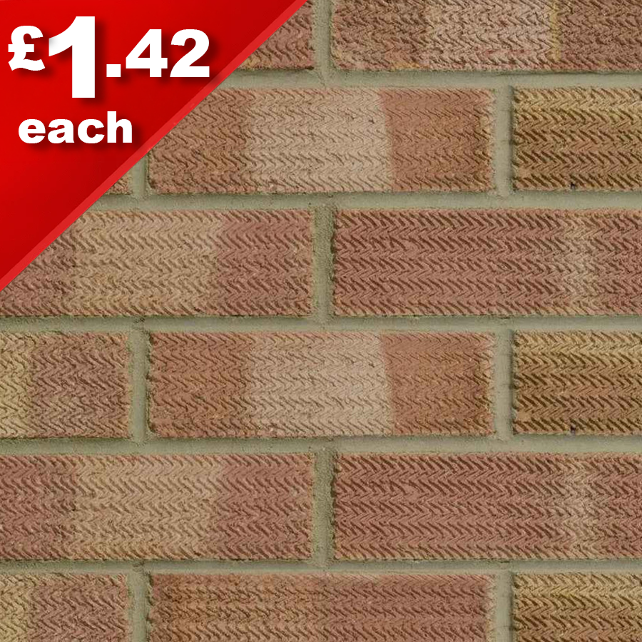Lbc Rustic 73mm Facing Brick Pack of 360