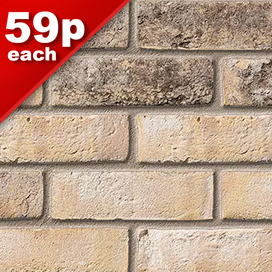 Ivanhoe Cream N/S (Offshade) Facing Brick Pack of 430