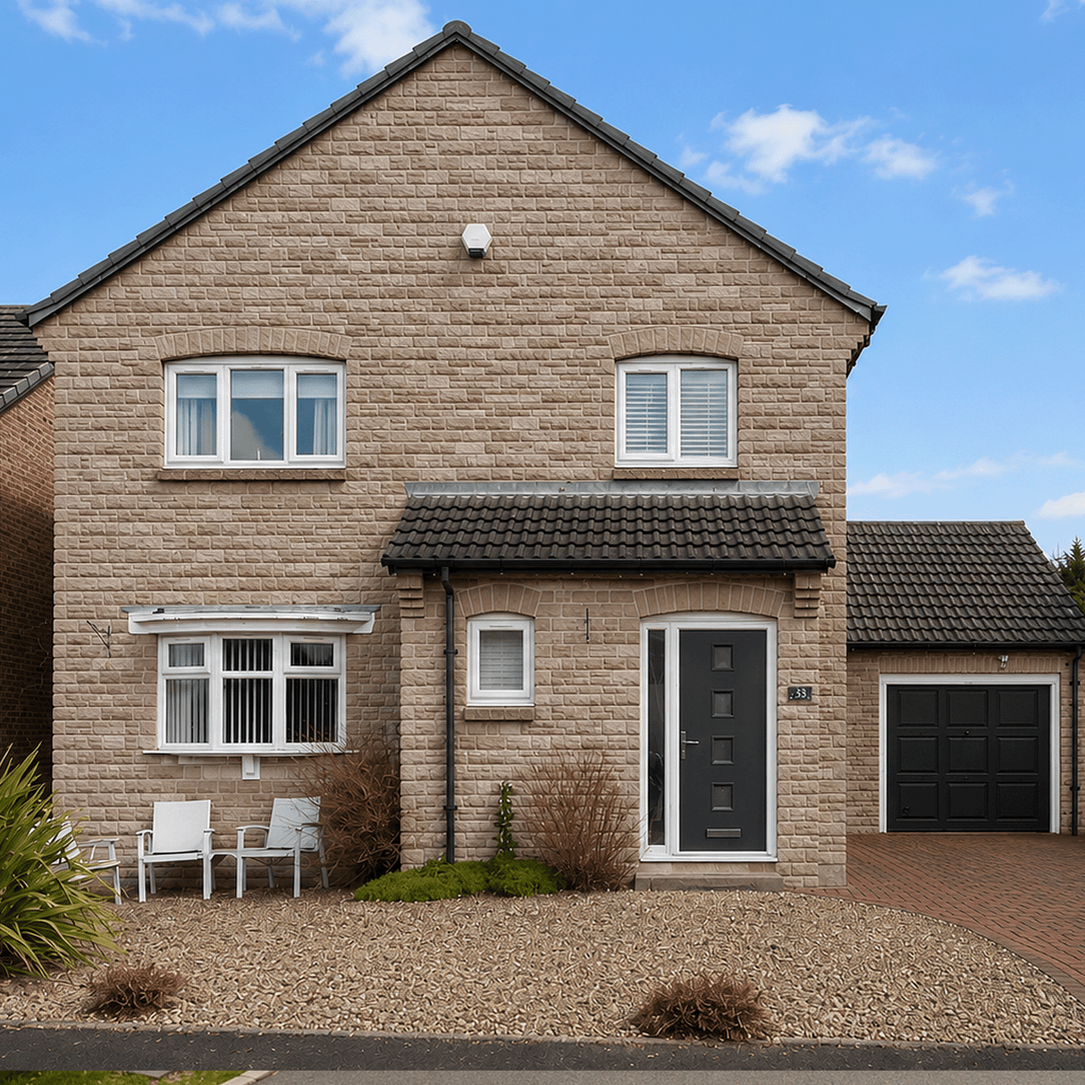 Bradgate Medium Grey N/S Facing Brick Pack of 430