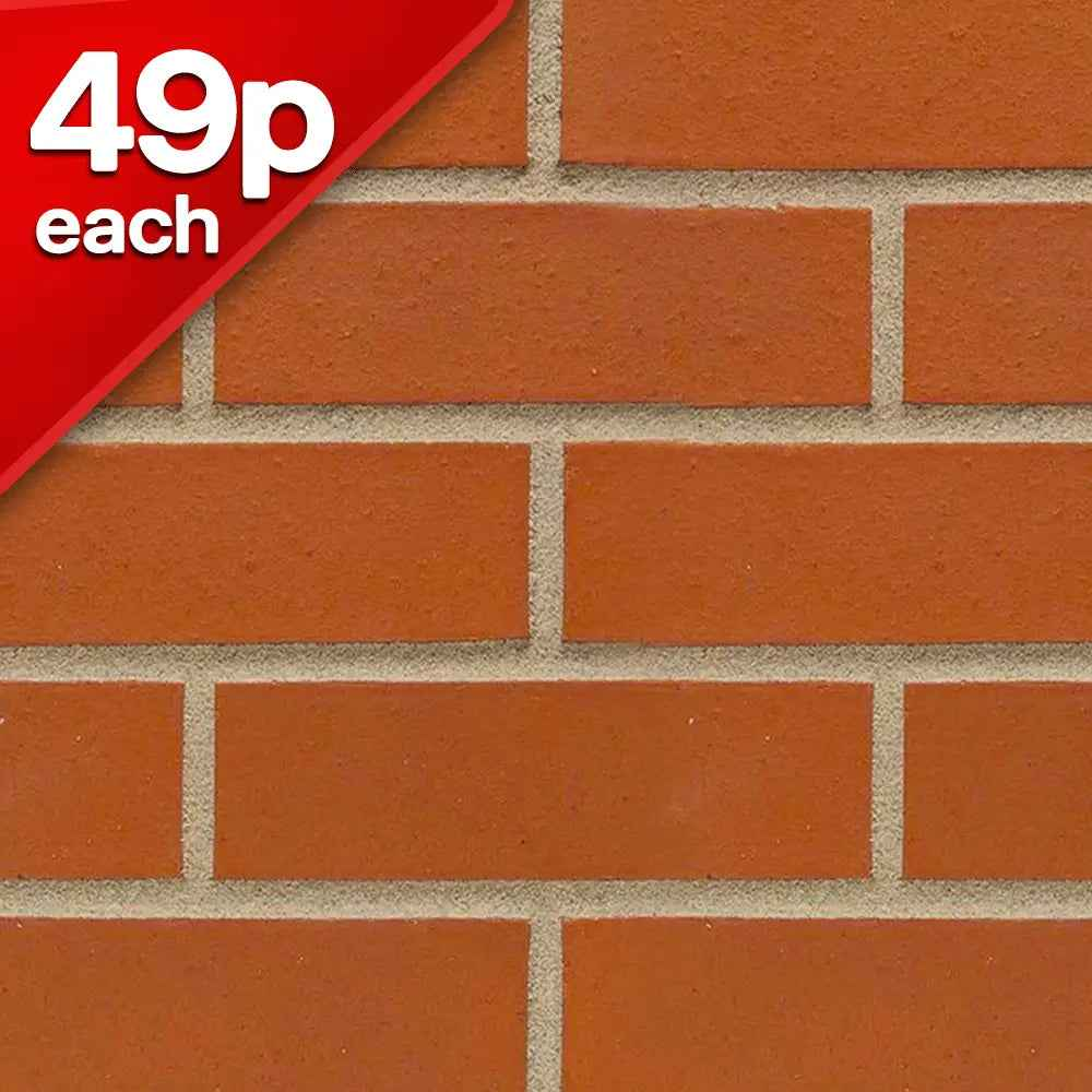 Red Solid Commons Facing Brick Pack of 330