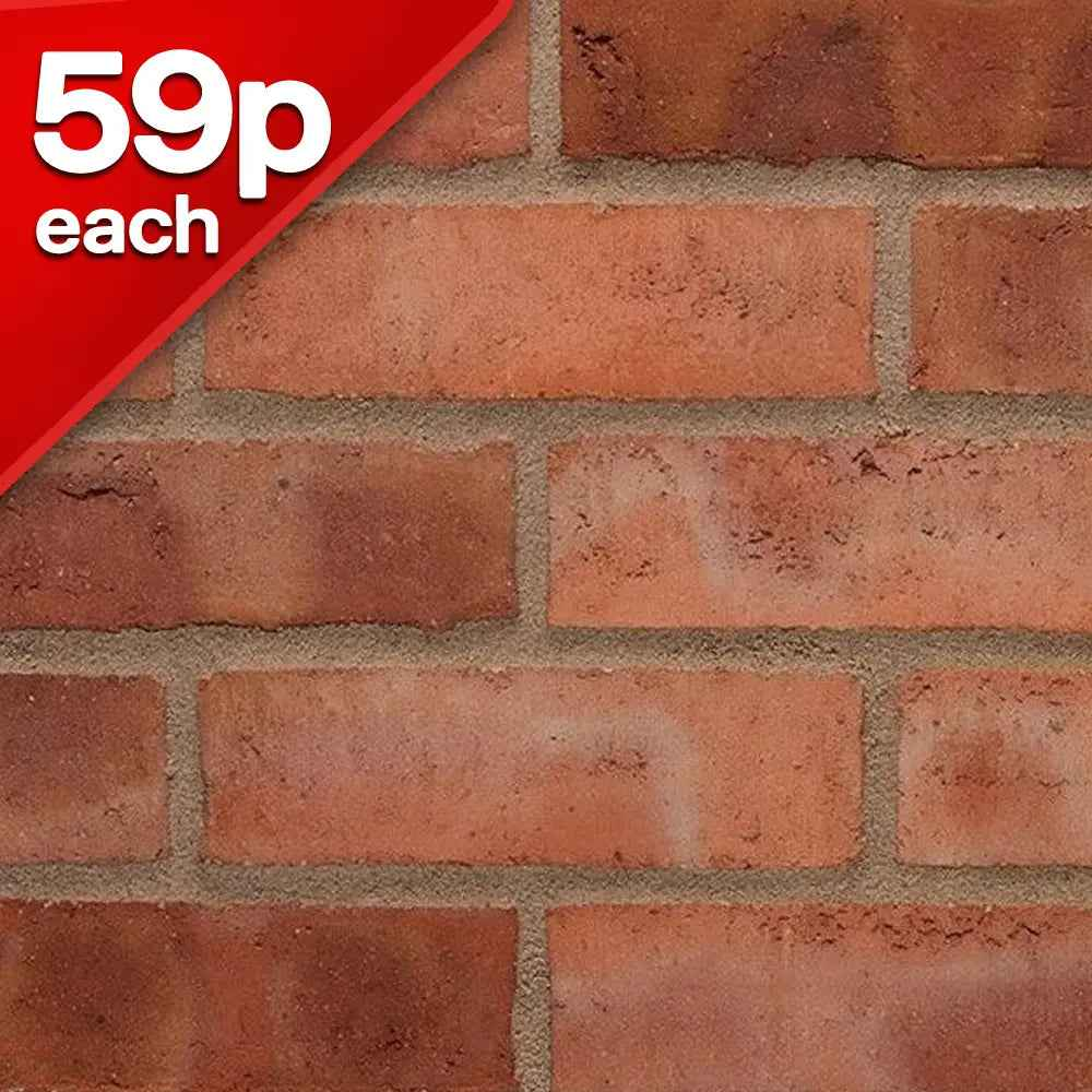 Stratford Red Dragface Facing Brick Pack of 552