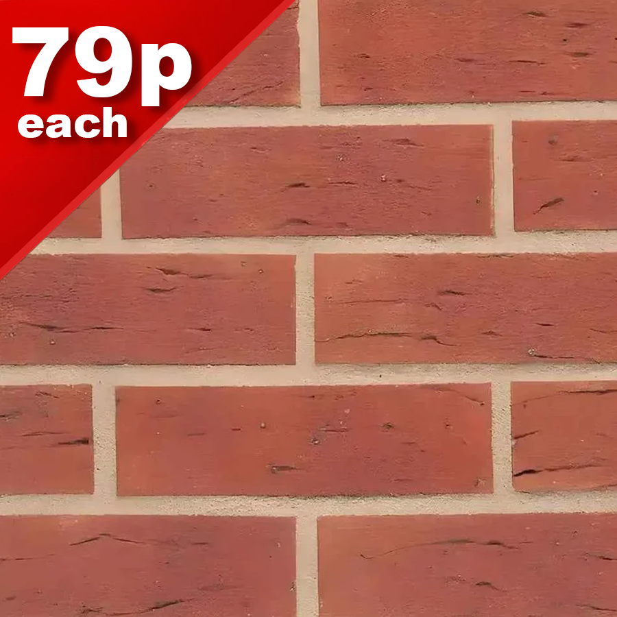 Wienerberger Tabasco Red Facing Brick 65mm Pack of 500