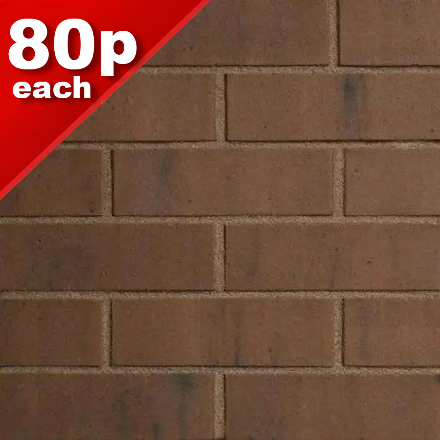 Burnden Weathered Red Facing Brick Pack of 428