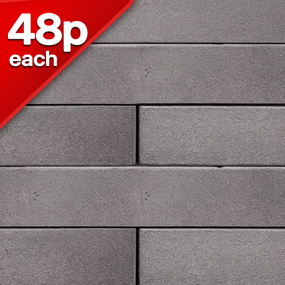 Linear Silver Grey 440x65mm pack of 256