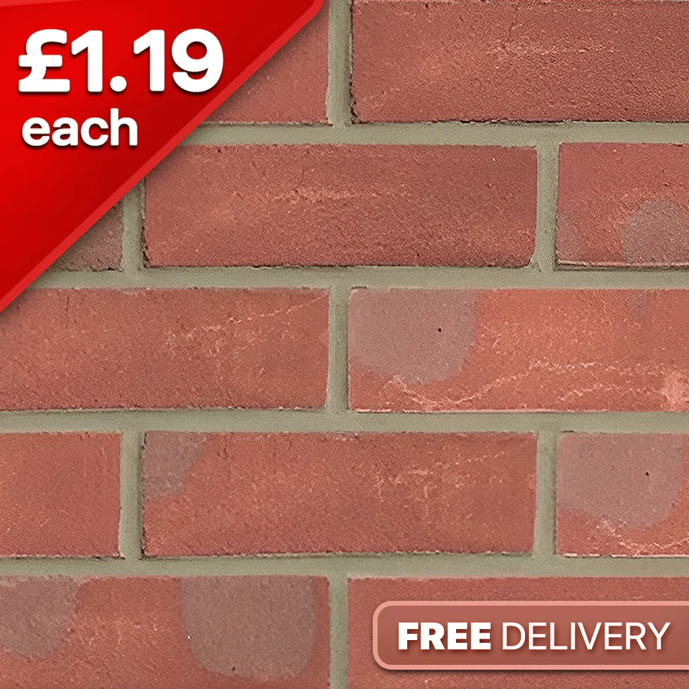 Forterra Milton Red Multi Pack Of 495