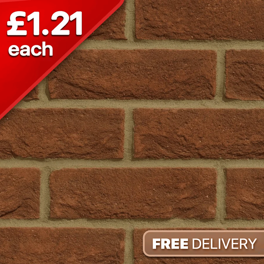 Forterra Oakthorpe Red Bricks Pack Of 495