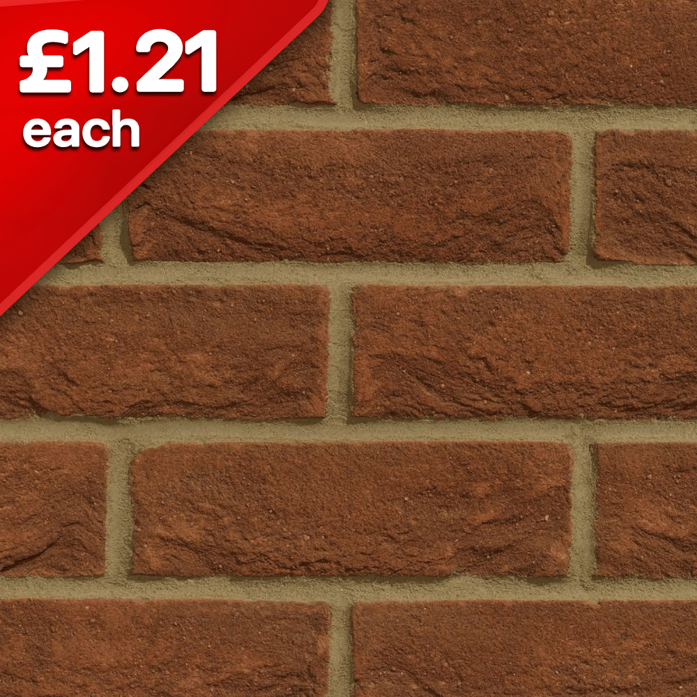 Forterra Oakthorpe Red Bricks Pack Of 495