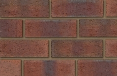 Ibstock New Burntwood Red Rustic 73mm Rustic Bricks