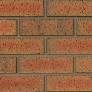 Ibstock Etruria Mixture 65mm Red Dragfaced Brick