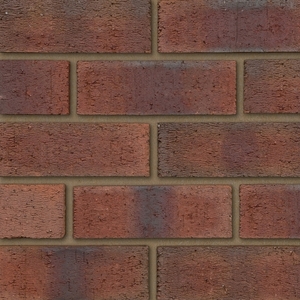 Ibstock New Burntwood Red Rustic 73mm Red Rustic Brick