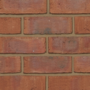 Ibstock Commercial Red 73mm Red Distressed Brick