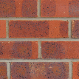 Forterra LBC Georgian 65mm Red Multi Sandfaced Brick