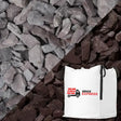 Purple Slate Chippings 20mm Bulk Jumbo Bag Gravel LONG RAKE SPAR CO LTD