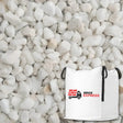 Polar White Gravel 8-11mm Chippings Bulk Jumbo Bag Gravel LONG RAKE SPAR CO LTD