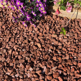 Red Granite Chippings 14mm (Jumbo) Bulk Jumbo Bag Gravel LONG RAKE SPAR CO LTD