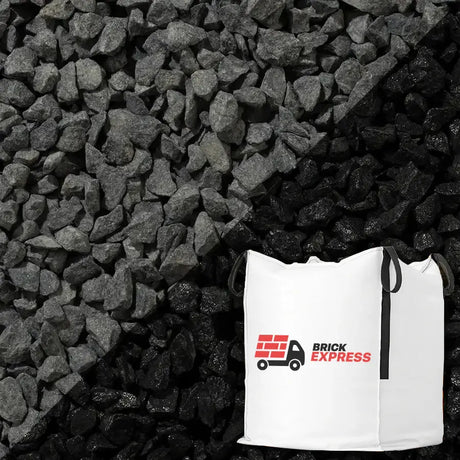 14mm Black Grey Chippings Bulk Jumbo Bag Gravel RJ AGGREGATES LIMITED