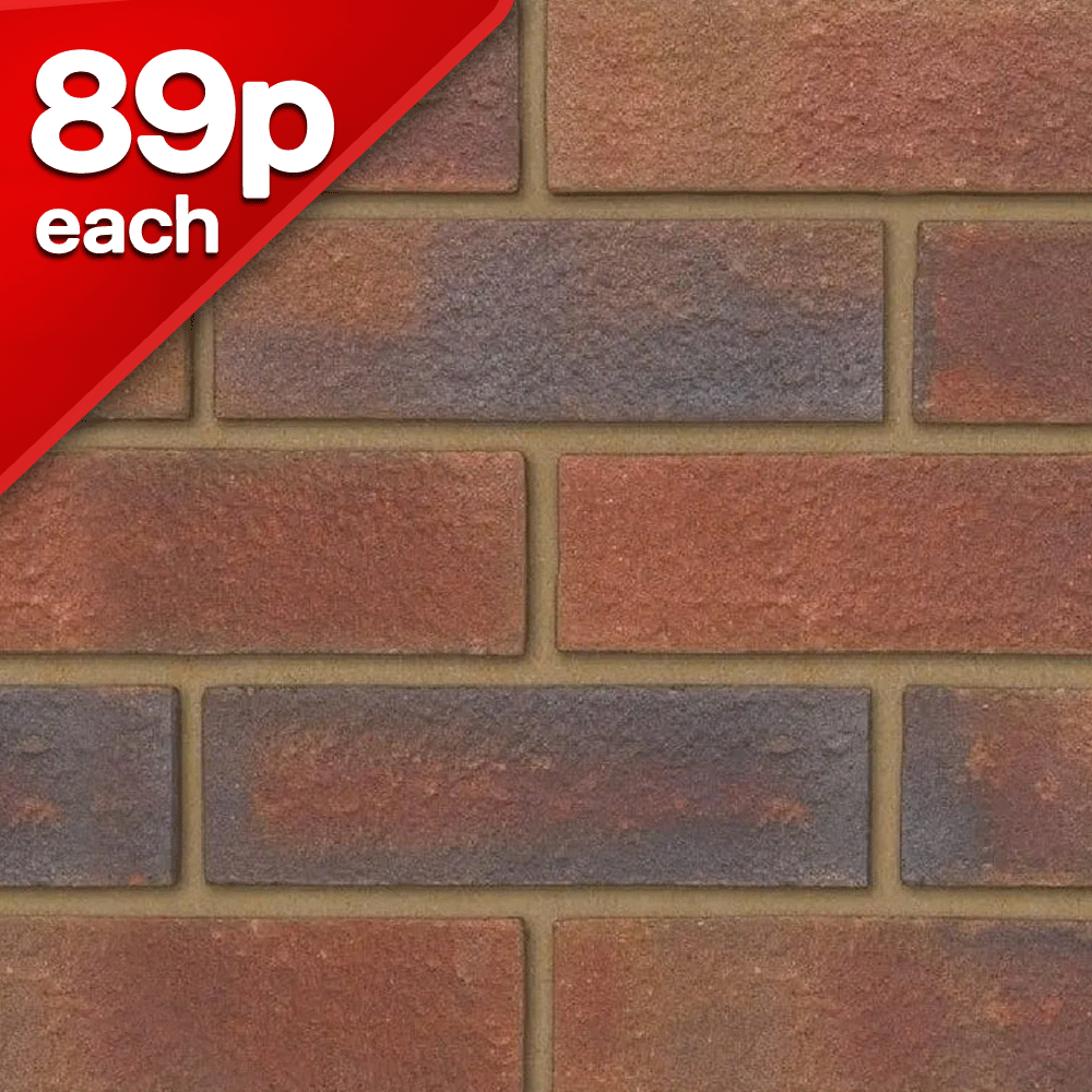 Alderley Burgundy Facing Brick Pack of 500