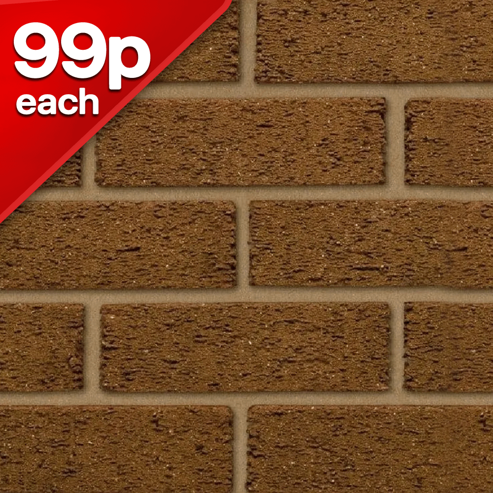 Aldridge Brown Blend Facing Brick Pack of 316