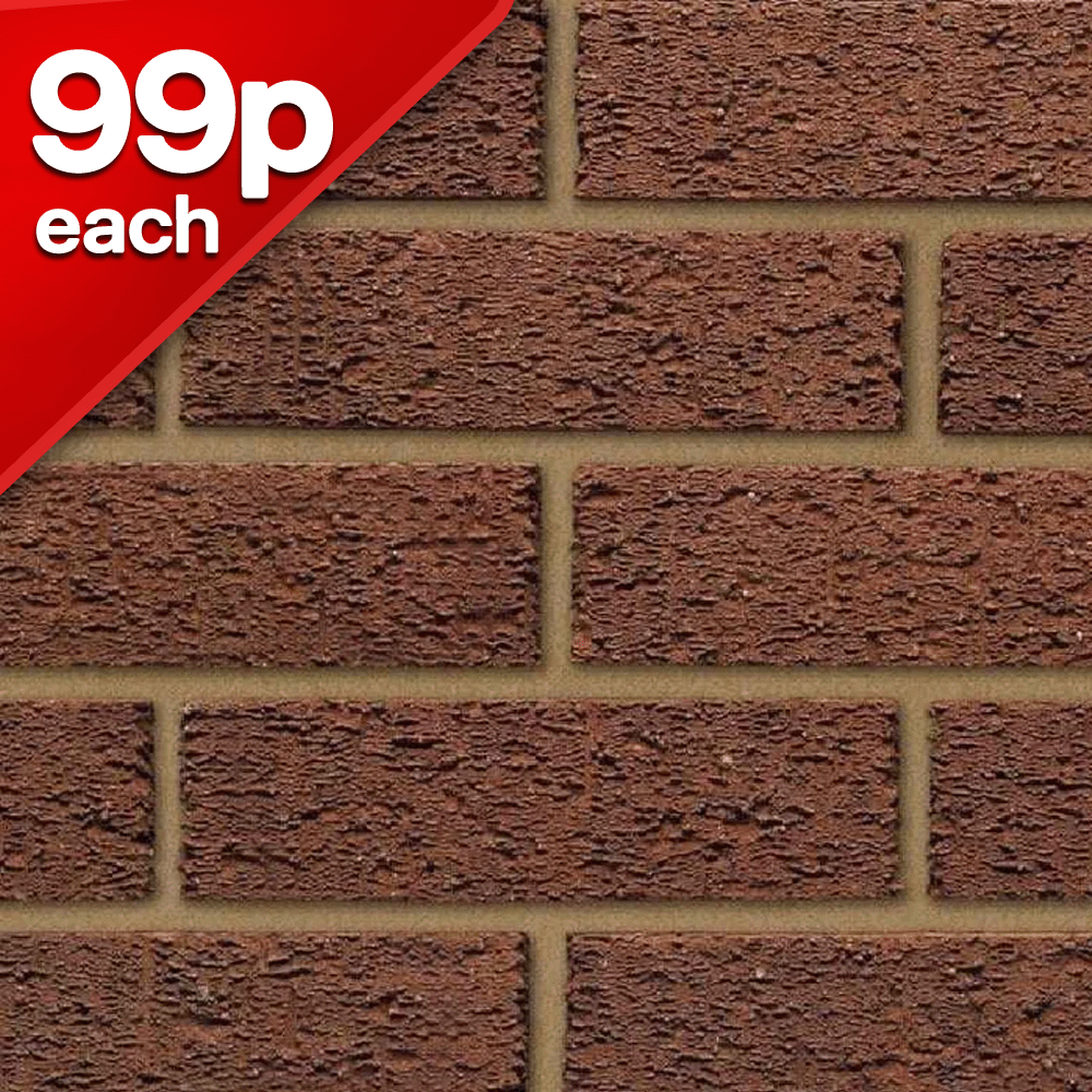 Aldridge Multi Rustic Facing Brick Pack of 500