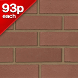 Aldridge Smooth Red Facing Brick Pack of 316
