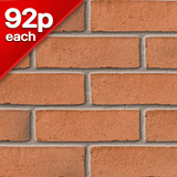Arden Weathered Red Facing Brick Pack of 500