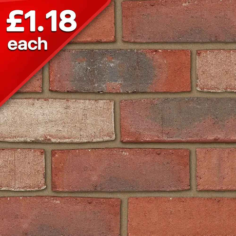 Beamish Blend Facing Brick Pack of 392 IBSTOCK BRICK LTD