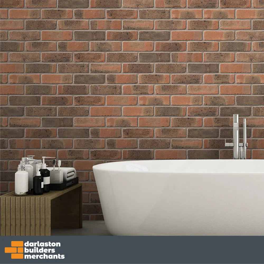 Ibstock Bexhill Dark Stock Facing Brick Pack of 500 10000766