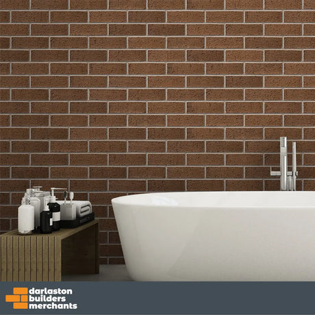 Bracken Brown Rustic Facing Brick Pack of 500 10000773
