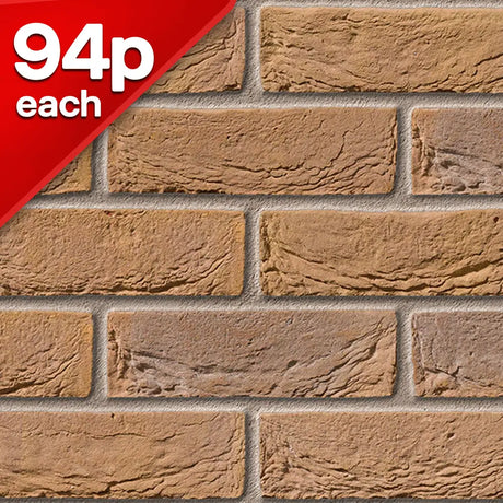Bradgate Harvest Antique Facing Brick Pack of 430 10000777