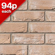 Bradgate Light Buff Facing Brick Pack of 430 10000778