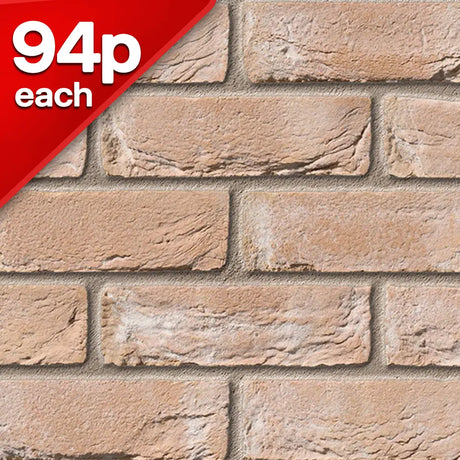 Bradgate Light Buff Facing Brick Pack of 430 10000778